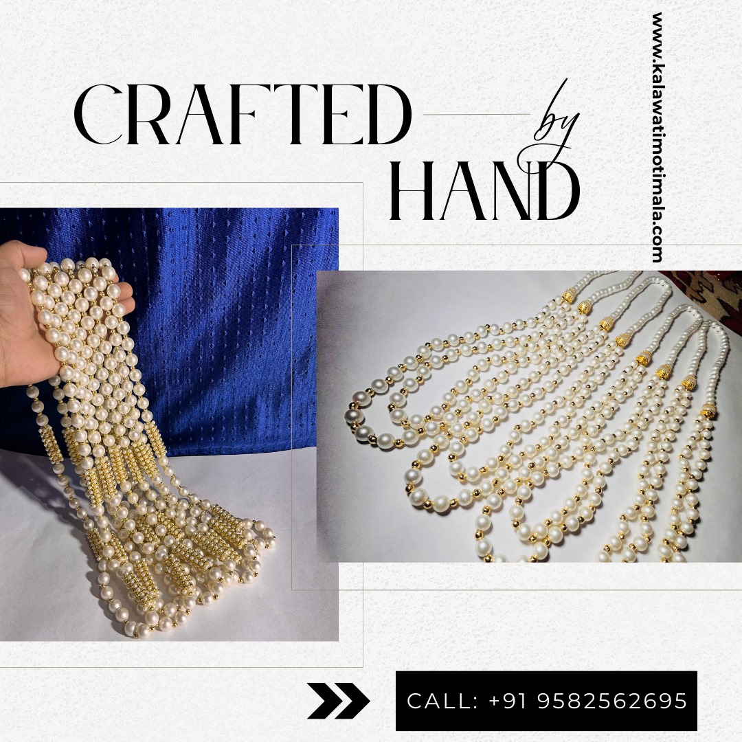 Exploring the Elegance of Kalawati Moti Mala Designs in Gold